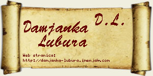Damjanka Lubura vizit kartica